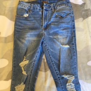 Ripped Rue 21 Jeans